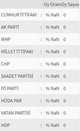 İşte ülke ülke yurtdışı seçim sonuçları! 191