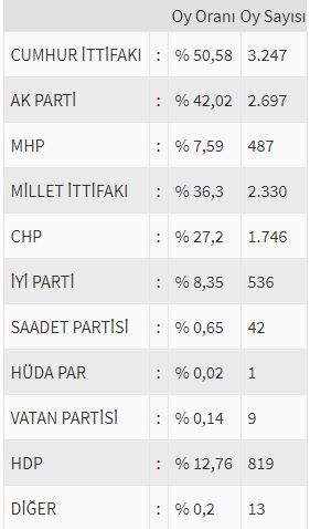 İşte ülke ülke yurtdışı seçim sonuçları! 195