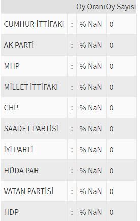 İşte ülke ülke yurtdışı seçim sonuçları! 215