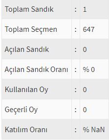 İşte ülke ülke yurtdışı seçim sonuçları! 222