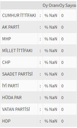 İşte ülke ülke yurtdışı seçim sonuçları! 223