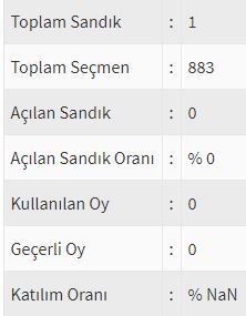 İşte ülke ülke yurtdışı seçim sonuçları! 228
