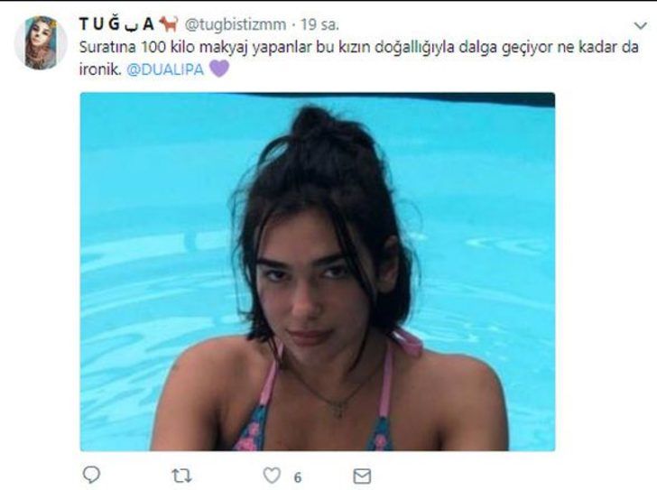 Dua Lipa bu pozuyla Türklerin diline düştü! 8