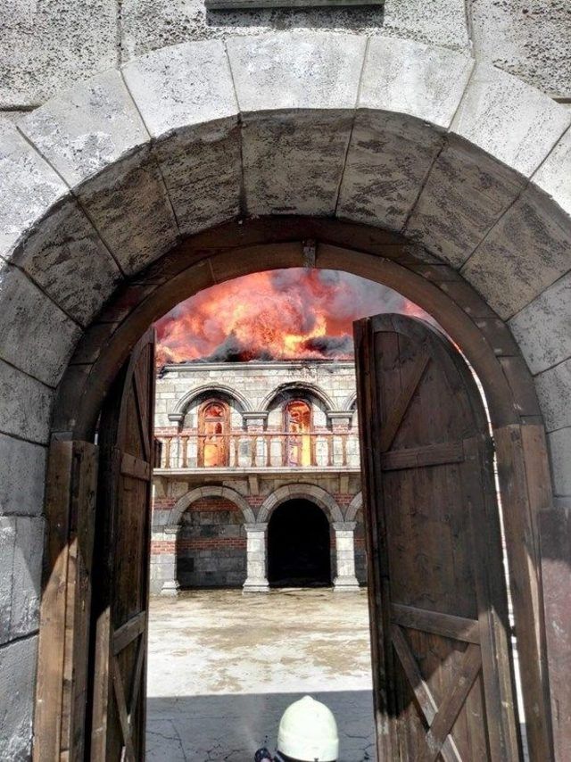 Diriliş Ertuğrul seti kül oldu! 1