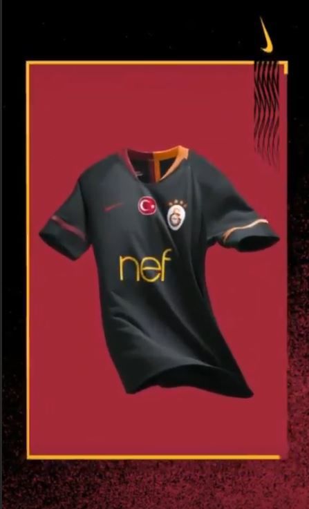 Galatasaray'ın dış saha forması belli oldu! 5