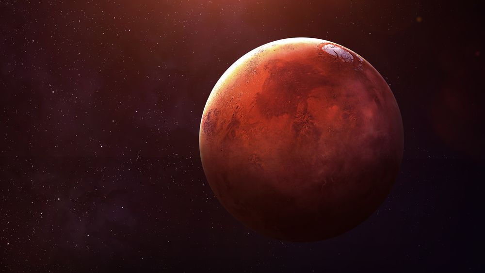 Mars'taki kara örümceklerden yeni görüntü! 1