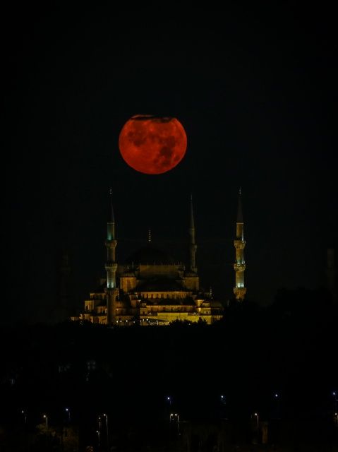 İstanbul'da dolunay resitali! Büyüledi... 4