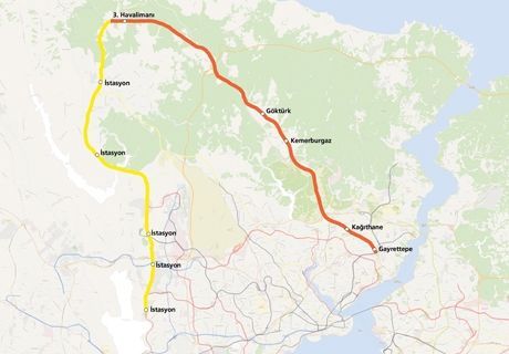 İstanbul'da proje aşamasındaki 15 metro hattı! 4