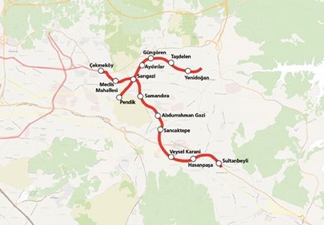 İstanbul'da proje aşamasındaki 15 metro hattı! 6