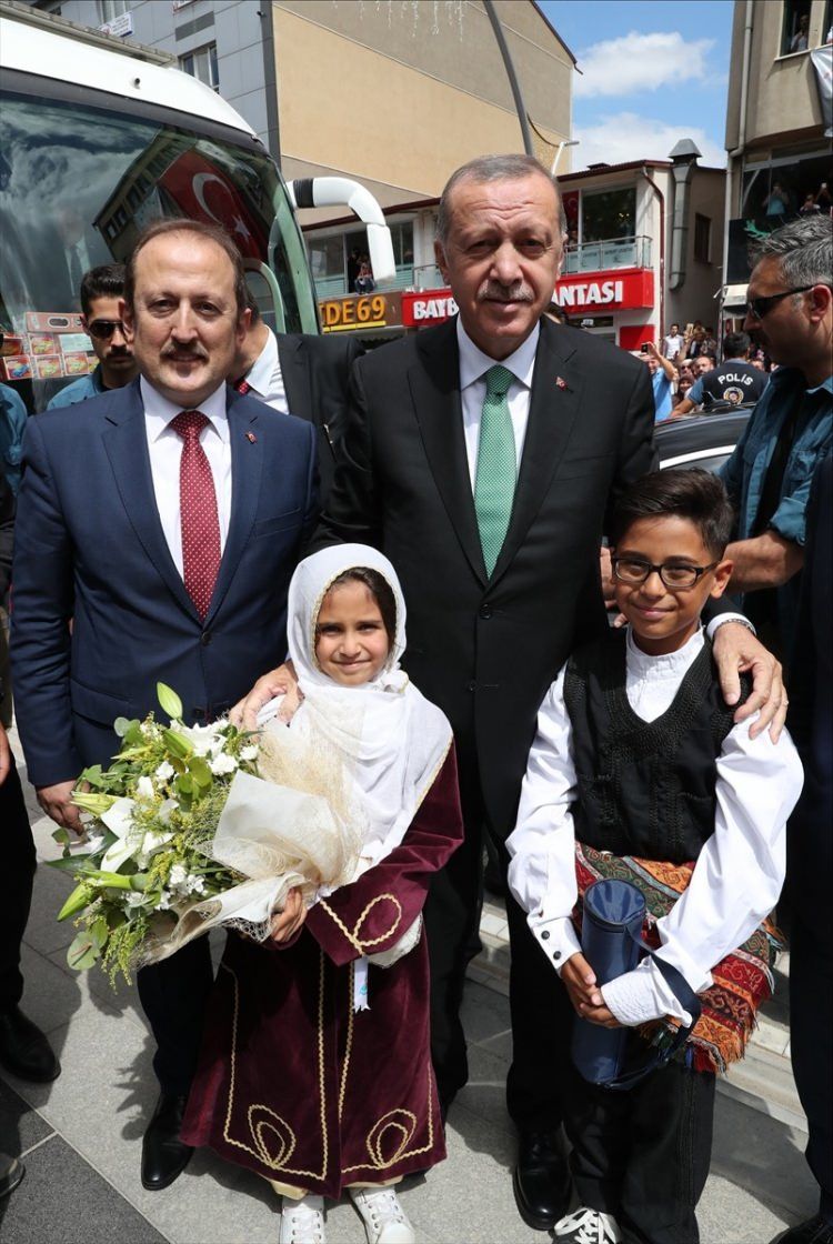 Erdoğan, Bayburt'ta Baksı Müzesi'ni ziyaret etti 15