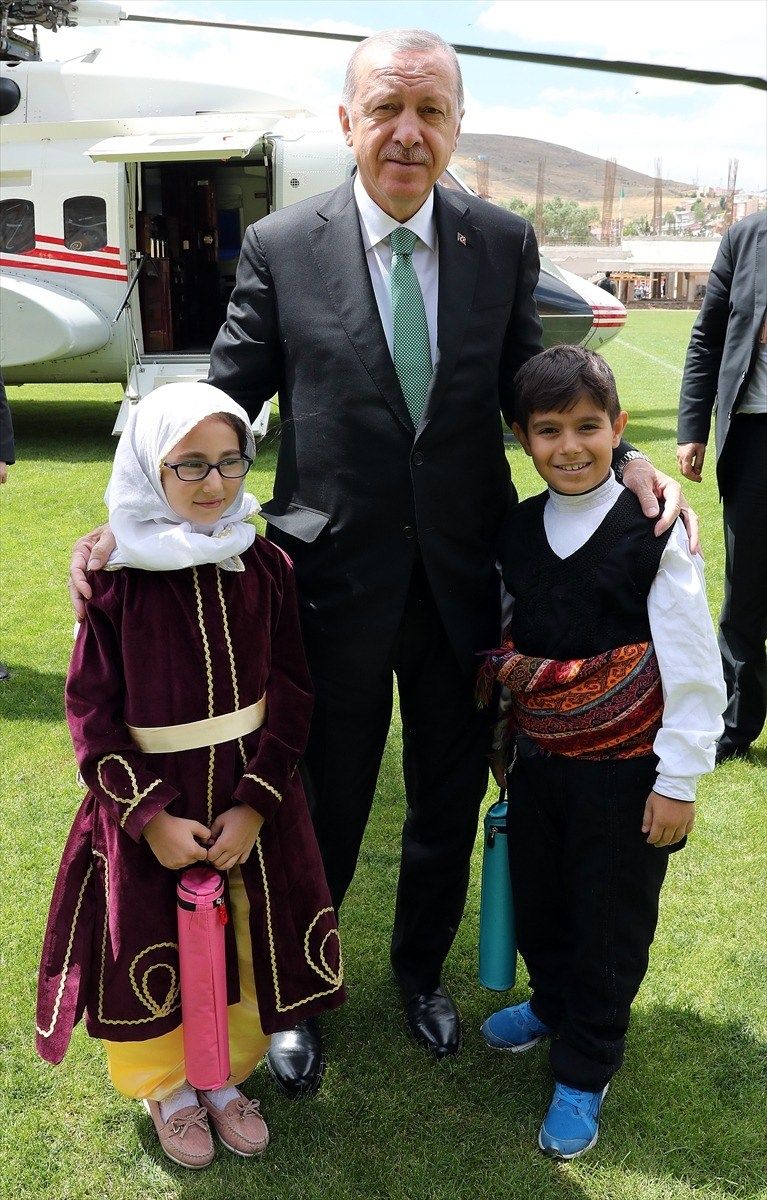 Erdoğan, Bayburt'ta Baksı Müzesi'ni ziyaret etti 7