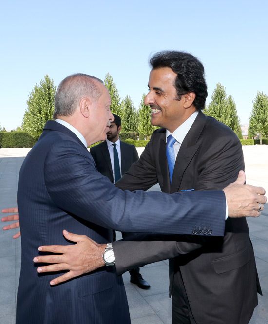 Katar Emiri Al Sani Türkiye'de! 1