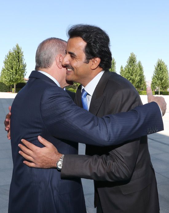 Katar Emiri Al Sani Türkiye'de! 2