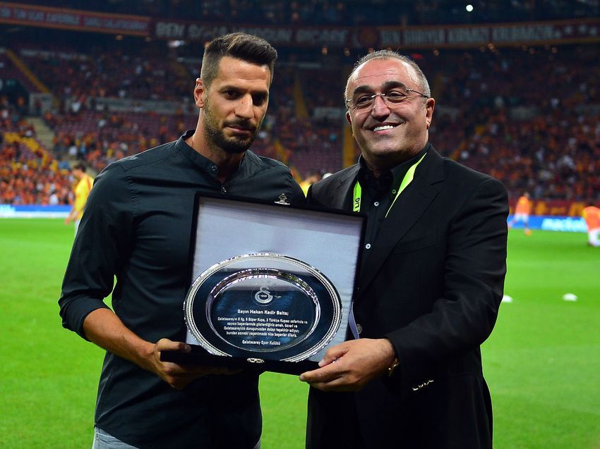 Hakan Balta Galatasaray'a veda etti 2