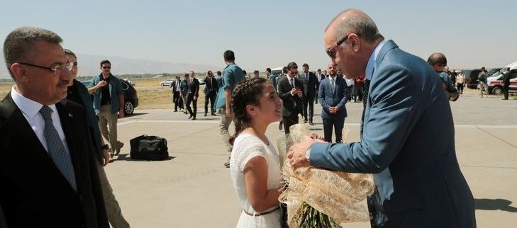 Erdoğan Selçuklu Meydan Mezarlığı'nı ziyaret etti! 10