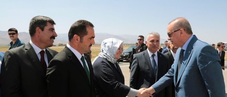 Erdoğan Selçuklu Meydan Mezarlığı'nı ziyaret etti! 11