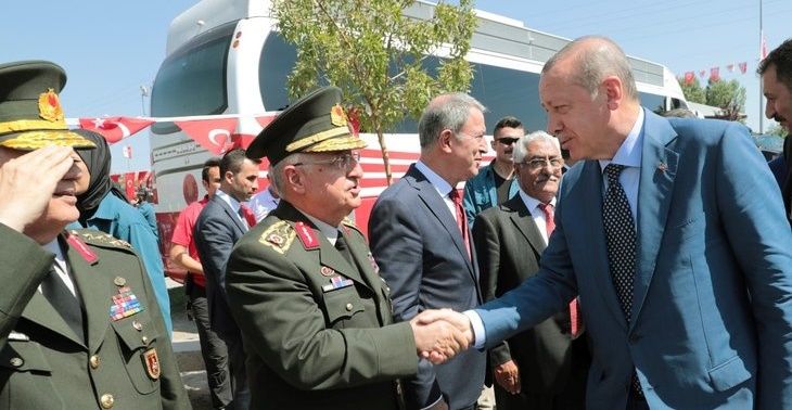 Erdoğan Selçuklu Meydan Mezarlığı'nı ziyaret etti! 12
