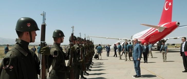 Erdoğan Selçuklu Meydan Mezarlığı'nı ziyaret etti! 2