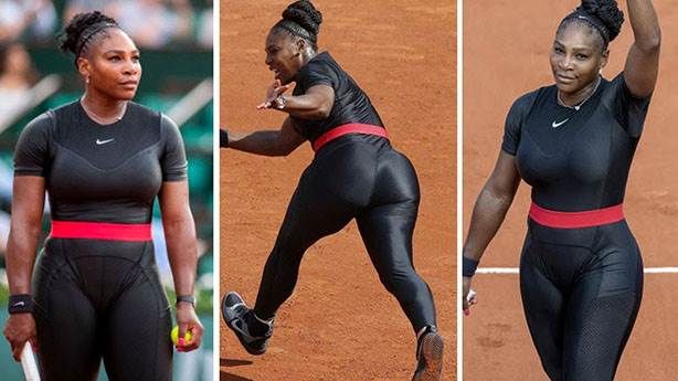 Serena Williams kıyafeti ile alay konusu oldu! 2