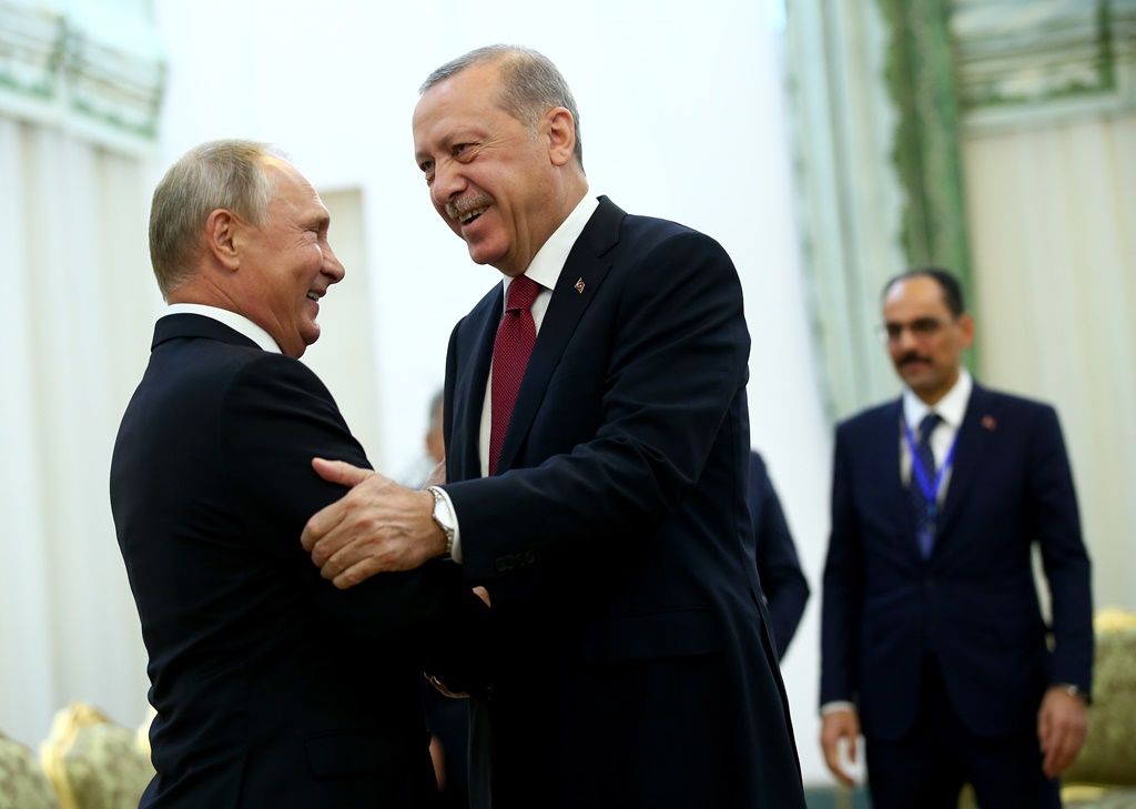 Tahran'daki zirveden tarihi kareler... 1
