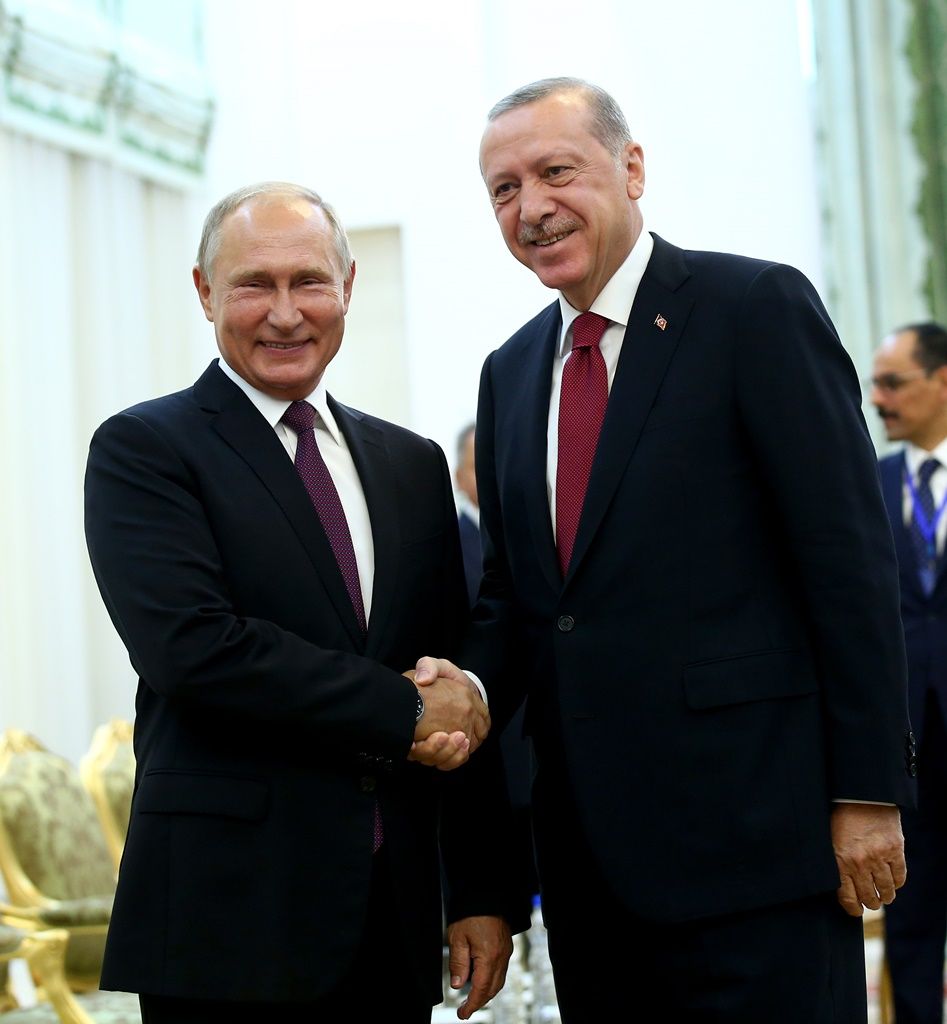 Tahran'daki zirveden tarihi kareler... 3