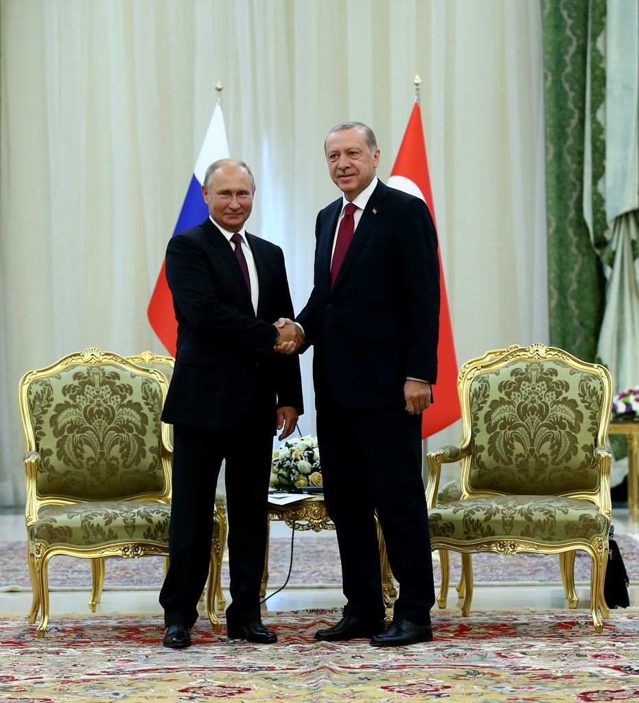 Tahran'daki zirveden tarihi kareler... 6