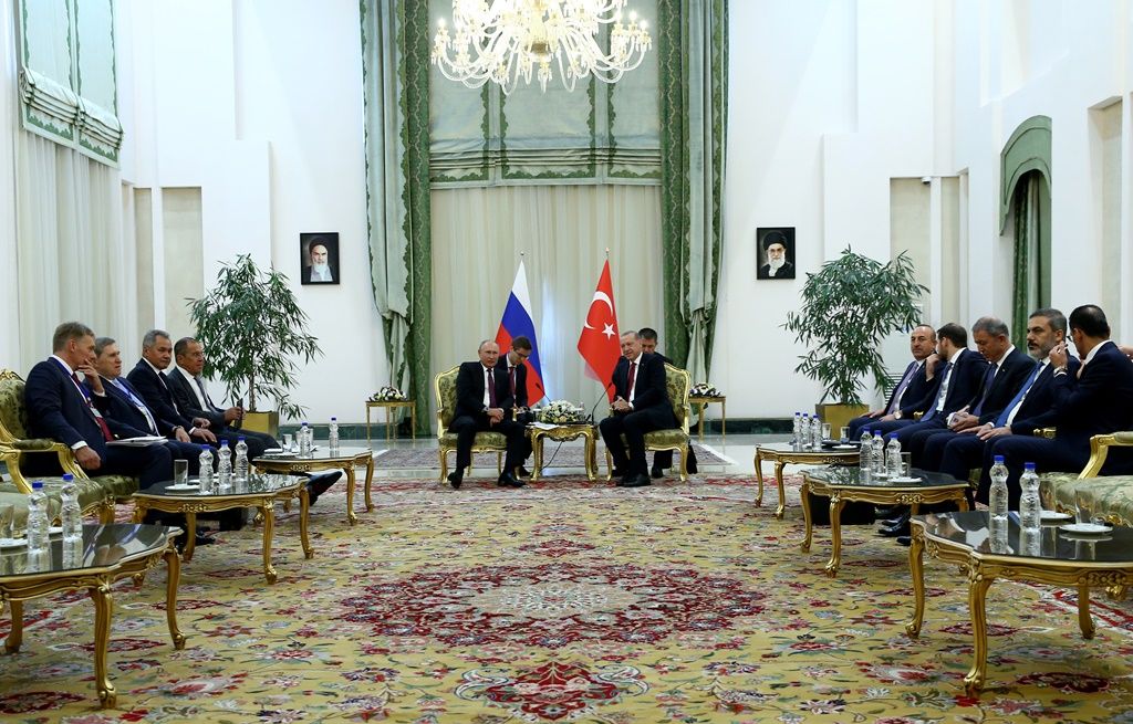 Tahran'daki zirveden tarihi kareler... 14