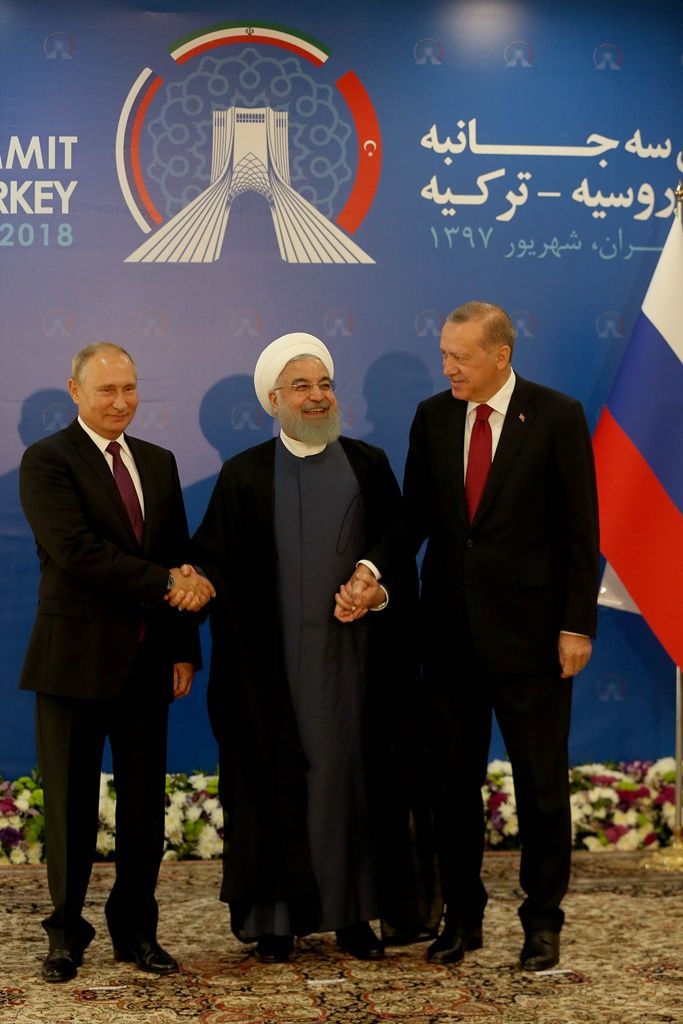 Tahran'daki zirveden tarihi kareler... 27