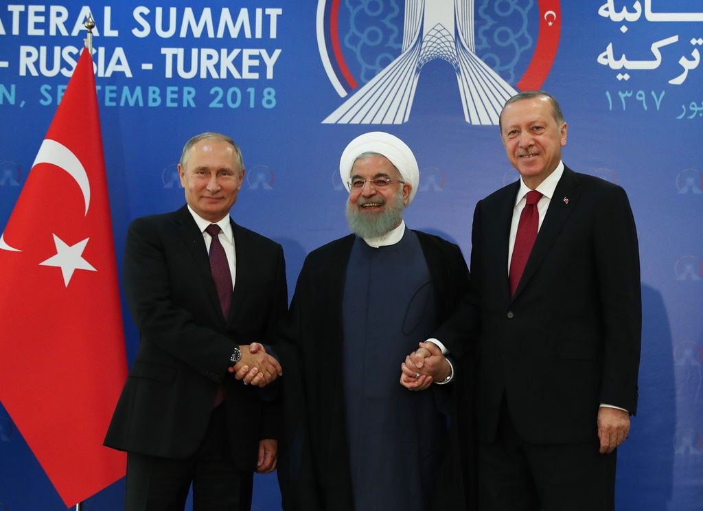 Tahran'daki zirveden tarihi kareler... 31