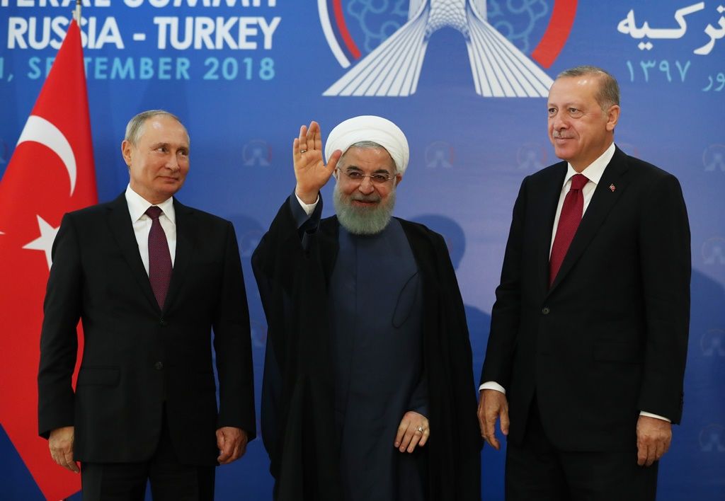 Tahran'daki zirveden tarihi kareler... 33