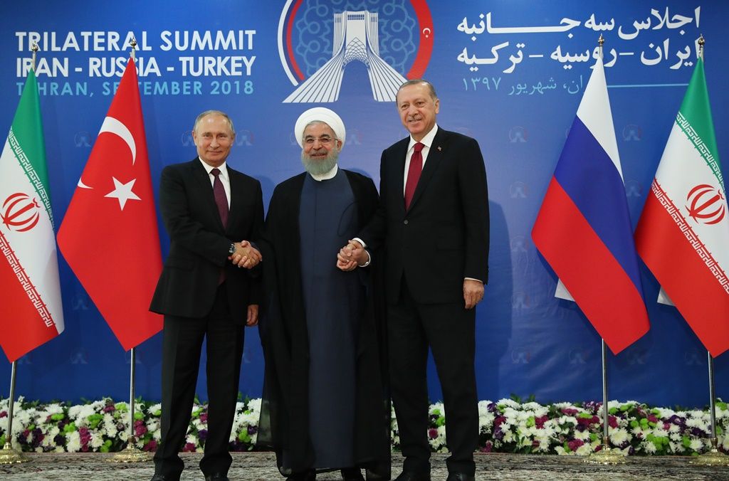 Tahran'daki zirveden tarihi kareler... 35