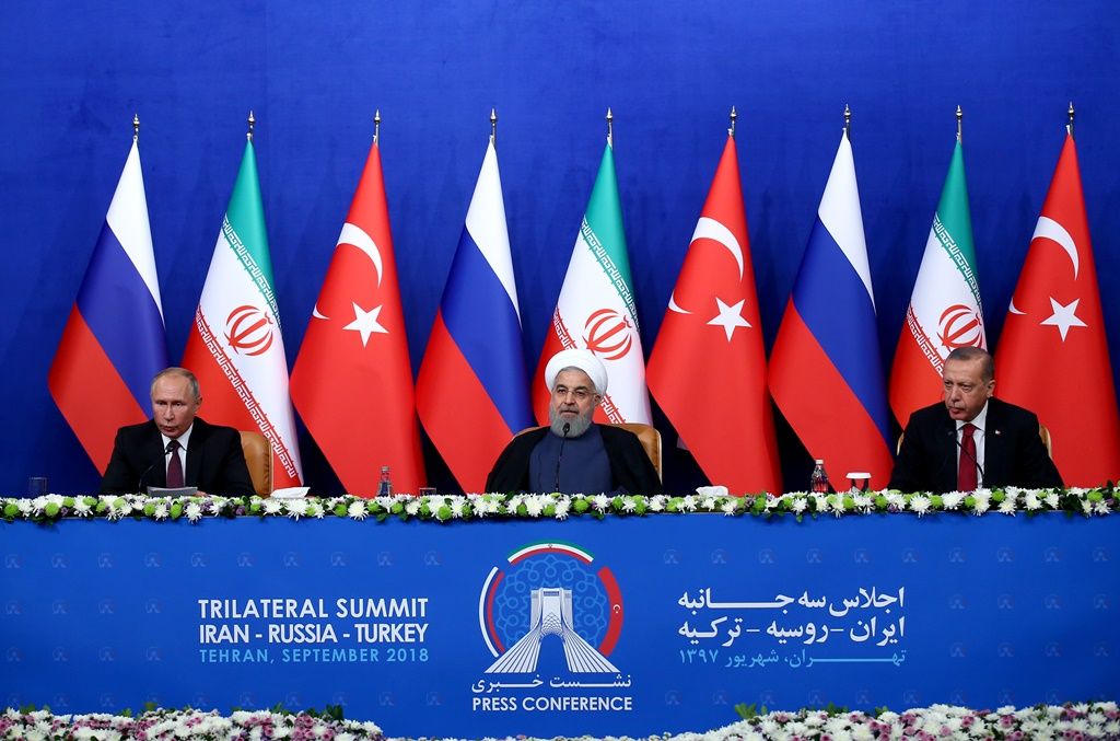 Tahran'daki zirveden tarihi kareler... 38