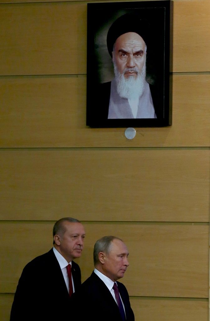 Tahran'daki zirveden tarihi kareler... 47