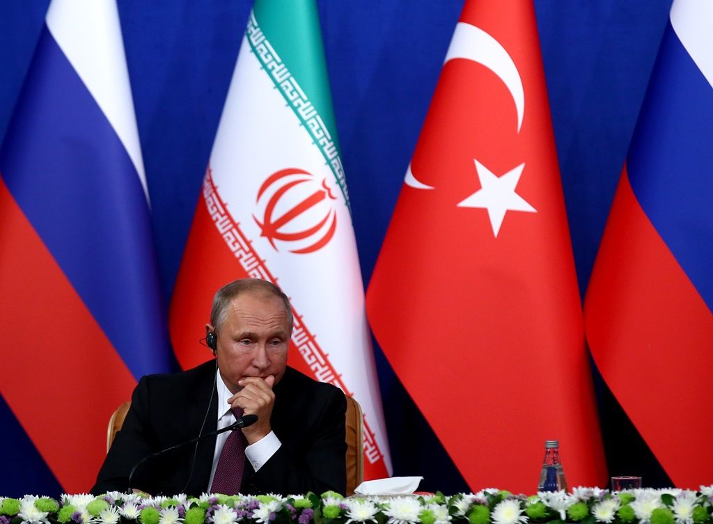 Tahran'daki zirveden tarihi kareler... 52