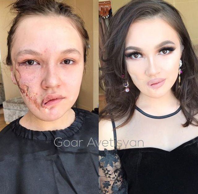 Elindeki sihirli değnek değil, makyaj fırçası! 10