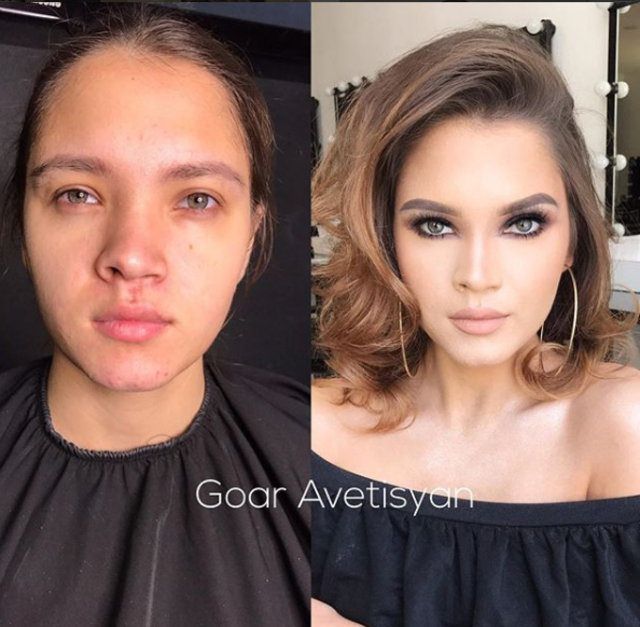 Elindeki sihirli değnek değil, makyaj fırçası! 12