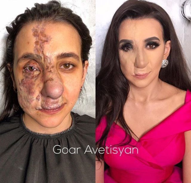 Elindeki sihirli değnek değil, makyaj fırçası! 1