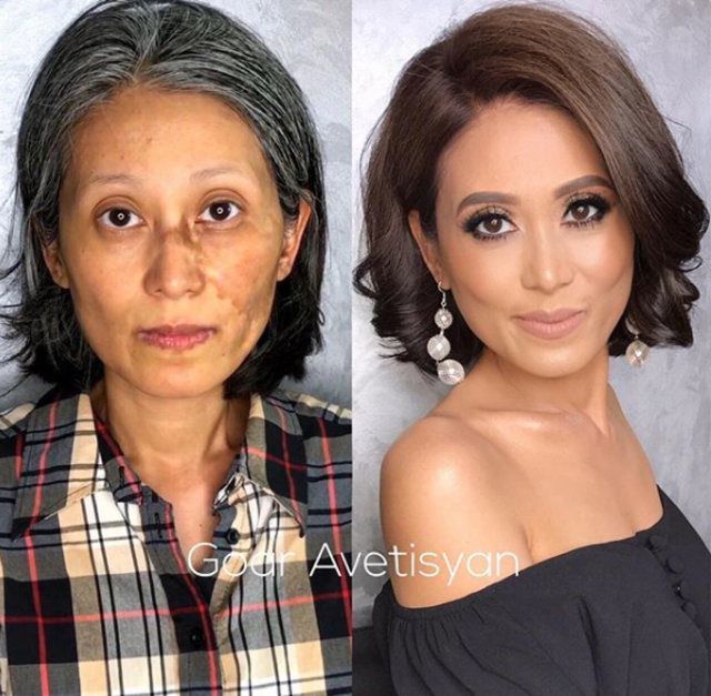 Elindeki sihirli değnek değil, makyaj fırçası! 11