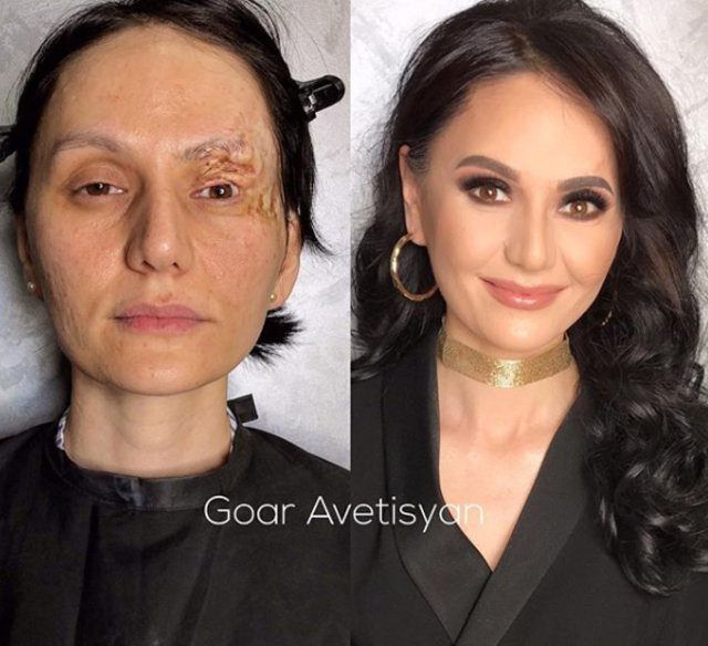 Elindeki sihirli değnek değil, makyaj fırçası! 8