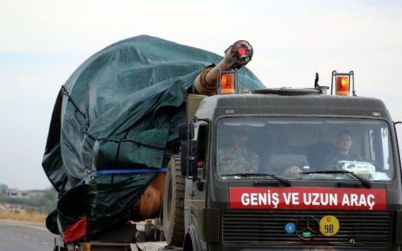 Suriye sınırına tank sevkiyatı sürüyor! 2