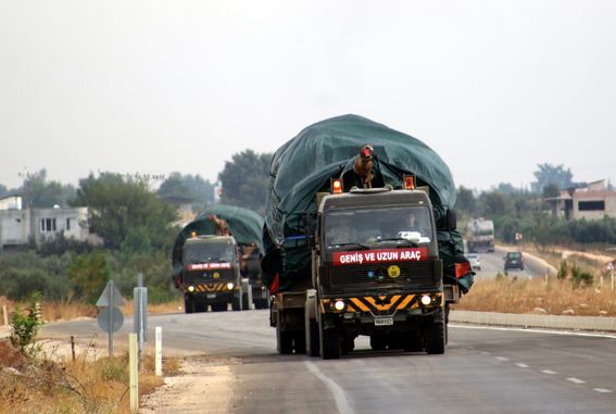 Suriye sınırına tank sevkiyatı sürüyor! 6