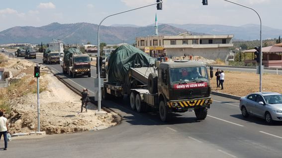 Suriye sınırına tank sevkiyatı sürüyor! 7