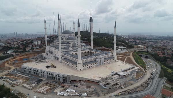 Çamlıca Camii'nde sona çok yaklaşıldı! 14