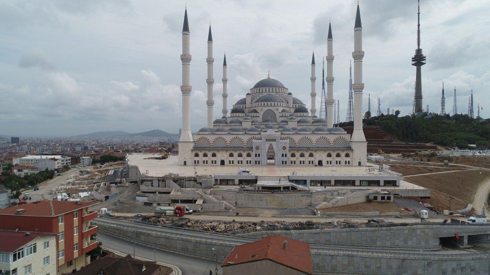 Çamlıca Camii'nde sona çok yaklaşıldı! 2