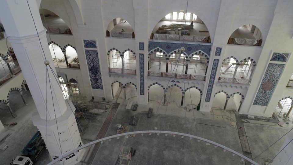 Çamlıca Camii'nde sona çok yaklaşıldı! 23