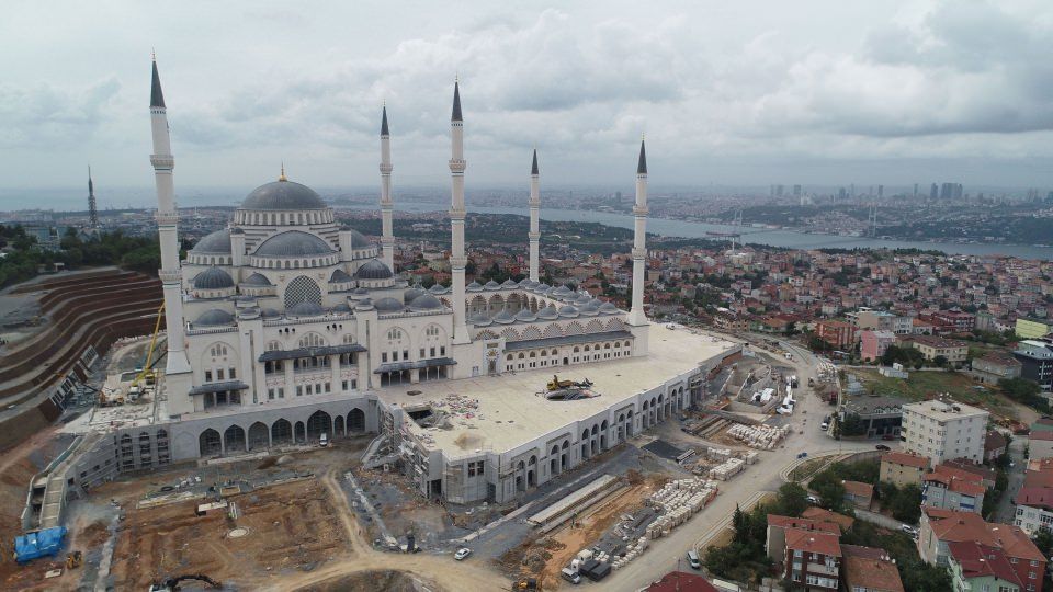 Çamlıca Camii'nde sona çok yaklaşıldı! 3