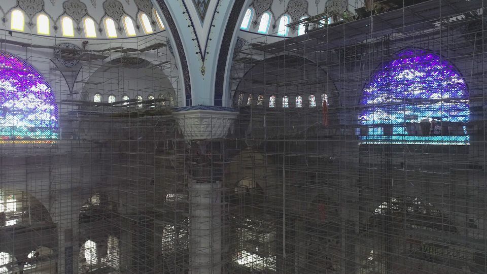 Çamlıca Camii'nde sona çok yaklaşıldı! 34