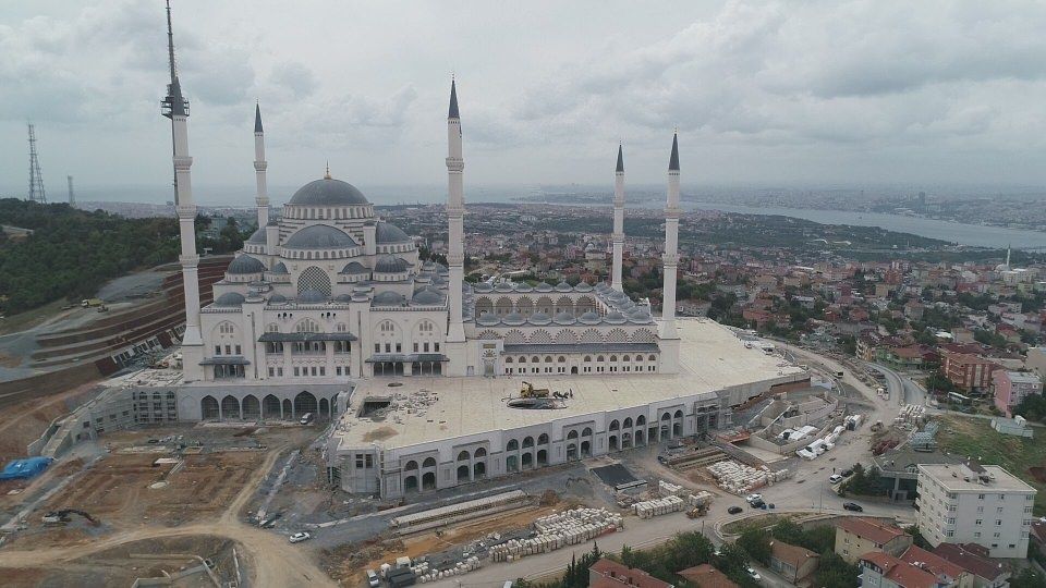Çamlıca Camii'nde sona çok yaklaşıldı! 4