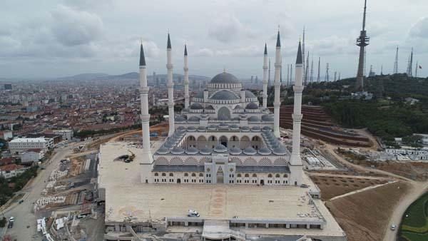 Çamlıca Camii'nde sona çok yaklaşıldı! 9