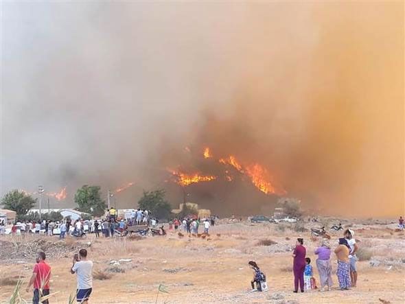 Antalya'daki yangının dehşete düşüren görüntüleri! 10